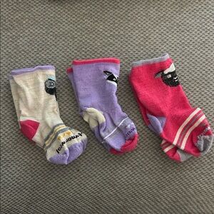 Smartwool toddler socks set of 3 size 12-24 mos